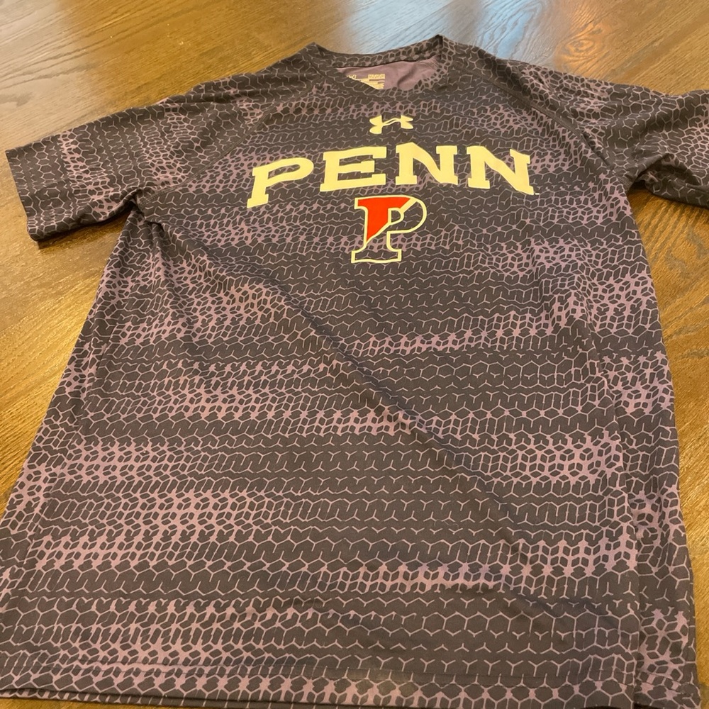 Under Armour Men's Purple UPenn Tee